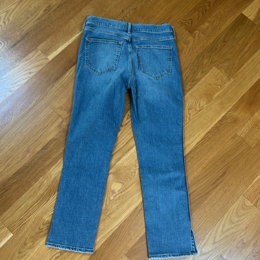 GAP Mid Rise Split-Hem Vintage Slim Jeans - Picture 4 of 13